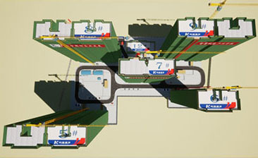 kok网页版登录界面（中国）有限公司 BIM中心六月份BIM技术落地应用总结